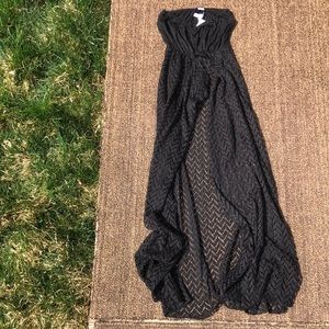 SHOW STOPPER BLUE ISLAND BEACH COVER UP DRESS M